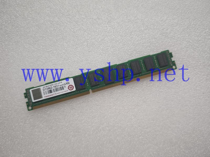 上海源深科技 Transcend memory 8GB 2Rx8 DDR3 1333 VLPR D13962-1631 高清图片