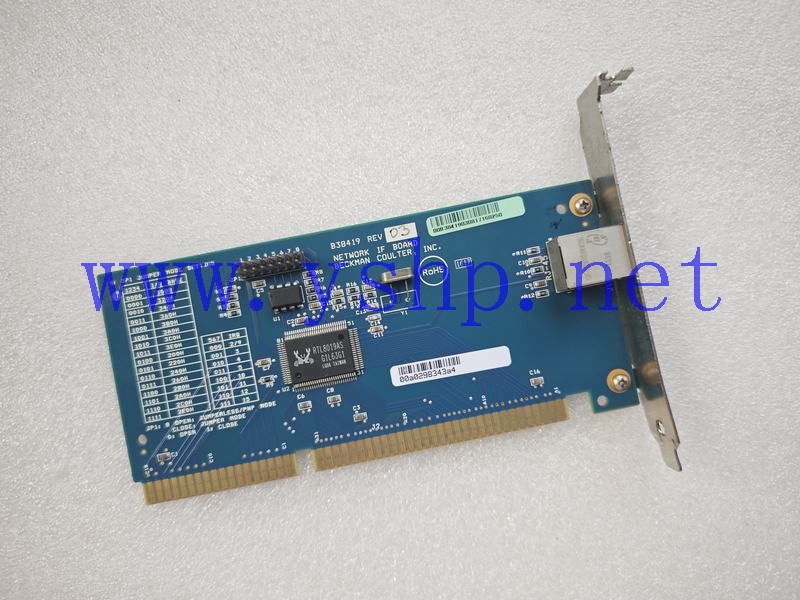 上海源深科技 Industrial board BECKAN COULTER B38419 NETWORK IF BOARD 高清图片
