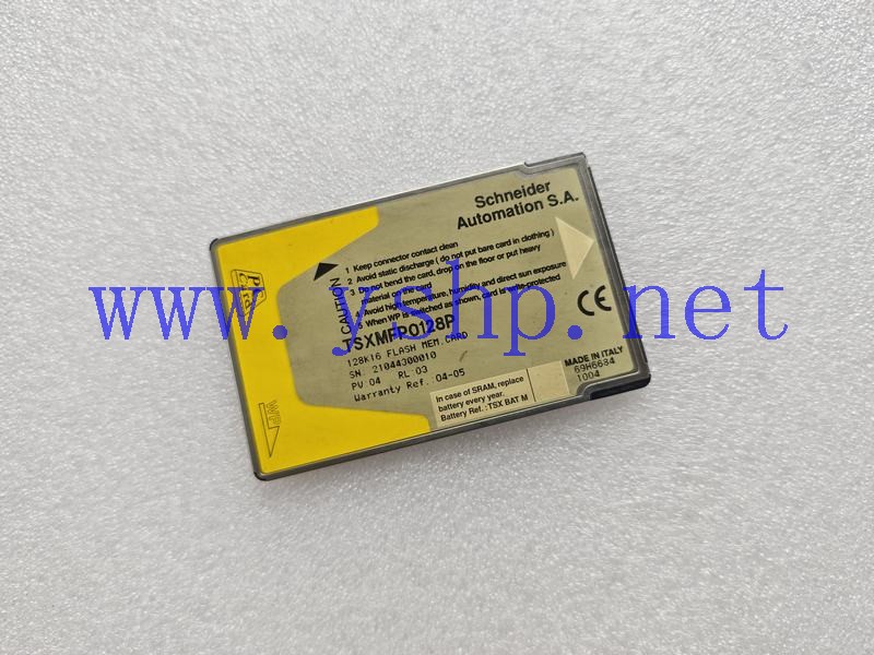 上海源深科技 Industrial board Schneider TSXMFPO128P 128K16 FLASH MEM CARD 高清图片