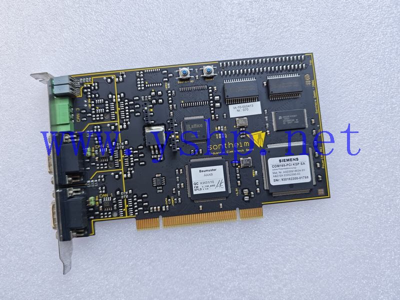 上海源深科技 Industrial board SIEMENS SONTHEIM COM168-PCI KSP EA A5E00918634-03 高清图片