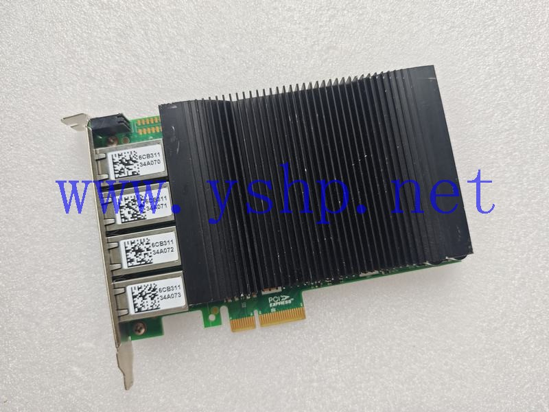 上海源深科技 Industrial board RT-ETH-POE-4 pcie x4 quad port poe+ gigabit vision frame grabber card 高清图片