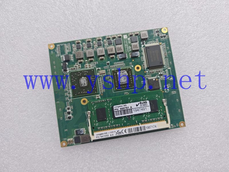 上海源深科技 Industrial board ETX CONGATEC 641032 A.0 L130615 高清图片