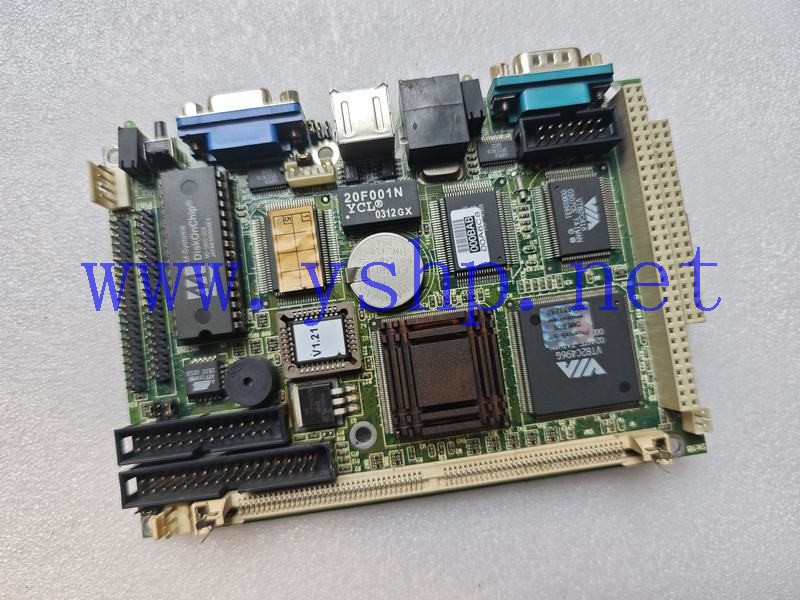 上海源深科技 Industrial board PCM-4823 REV.B1 WITH PC104 PIN 高清图片